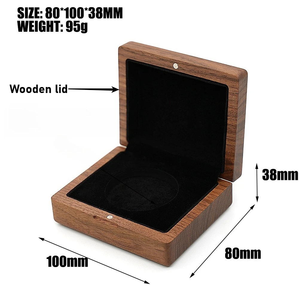 Variant: wooden lid 9.6x8cm