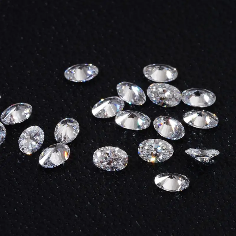 1CT Ovaler DEF VVS-VS Melee Laborgezüchtete Diamanten 1,5x2mm~5x7mm Kleine Lose Laborgezüchtete Diamanten Großhandel – Detail 5