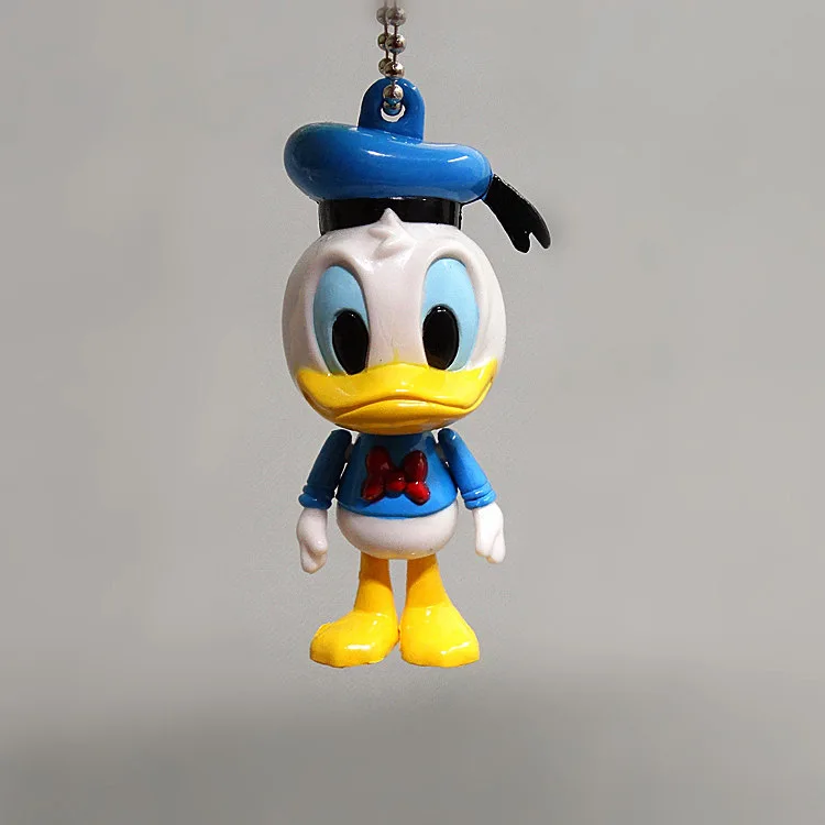 Disney Anime Figur Cartoon Mickey Mouse Donald Enten stich Ornament niedlichen Auto Rückspiegel hängen Anhänger Dekor Zubehör