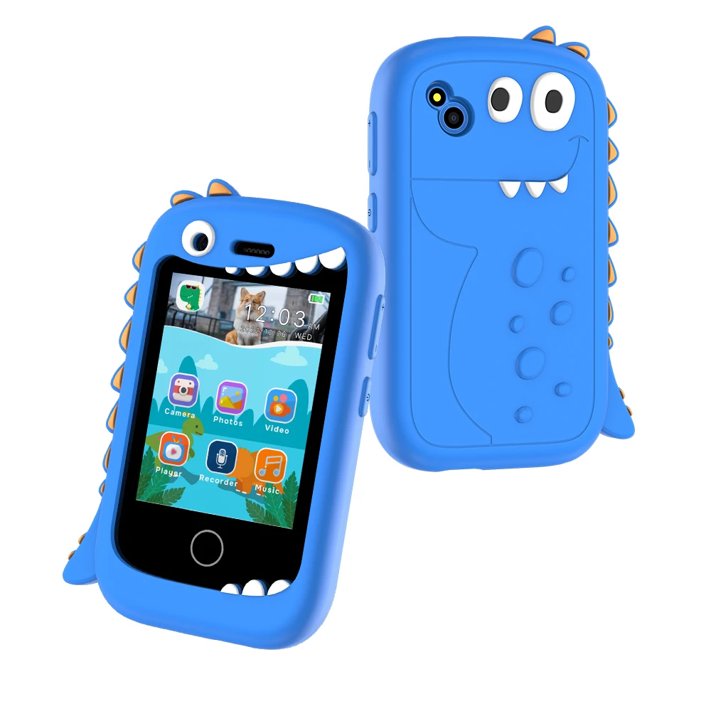 Smartphone-Spielzeug für Kinder, mit Puzzlespielen, exklusiver Support für Englisch, Deutsch, Italienisch, Französisch und Spanisch, Geschichtenbücher,