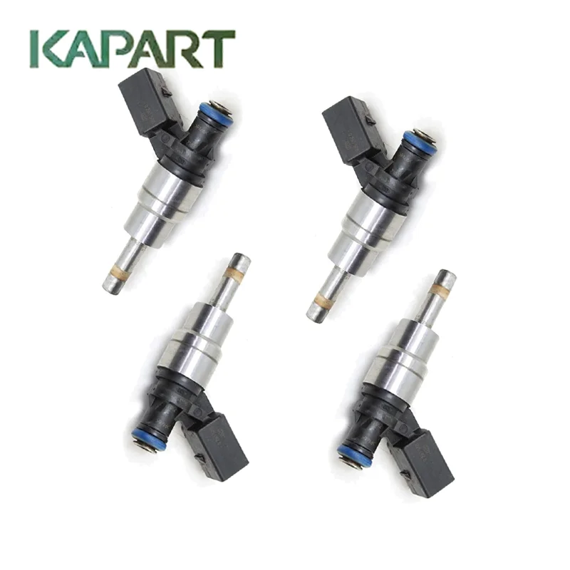 

4 шт. 06F906036A 0261500020 Форсунка топливной форсунки подходит для Audi A3 A4 TT VW Passat Jetta GTI EOS 2.0L L4 06F906036G