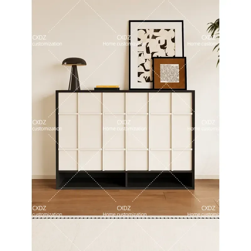 retro shoe cabinet storage cabinet integrated with wall small apartment porch cabinet small narrow medieval locker at