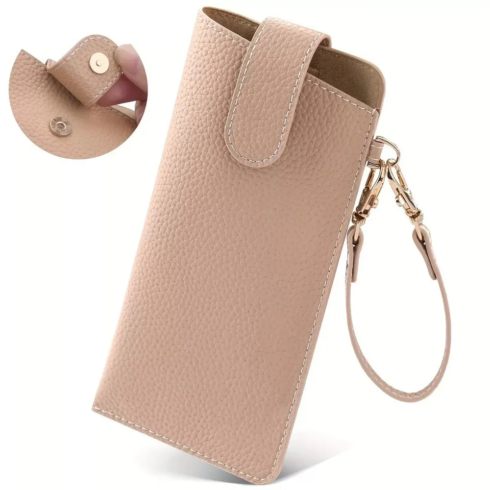 حقيبة التخزين النحيفة النظارات الشمسية حالة النظارات الحقيبة المحمولة نظارات القضية للتقاعد هدية السفر نظارات القراءة #4