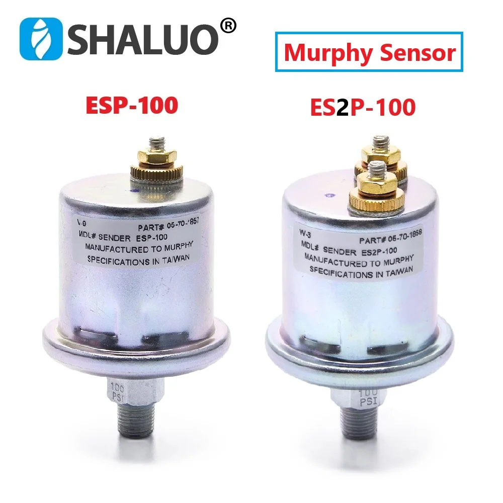 

ESP-100 ES2P-100 Original Murphy Engine Oil Pressure Sensor 1/8NPT 0 to 10 Bars Pressure Sensor Switch Generator Parts