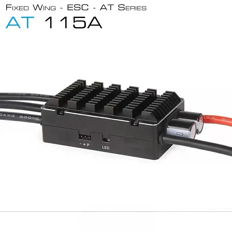 TMOTOR Fixed-wing Model ESC, Electronic Governor ESC AT 115A 6~ 14S
