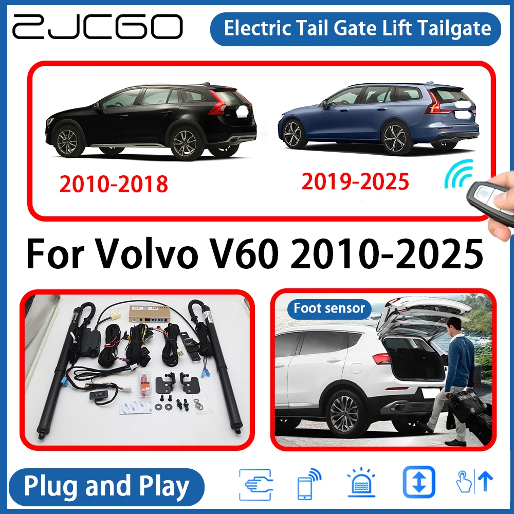 

for Volvo V60 2010-2025 Automatic Powered Tailgate Power Liftgate Electric Tail Gate Lift Assisting System