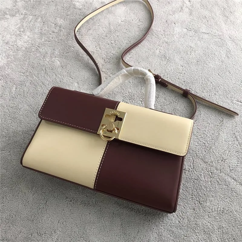 Fashion Luxury Ladies Handbag High Quality Stance Wallet Genuine Leather Designer Square Bag Commuter Crossbody Shoulder Bag