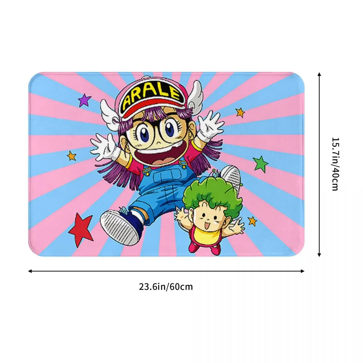 Dr Slump Robot Girl Anime Kitchen tappeto antiscivolo ARALE tappetino per camera da letto zerbino per porta d\'ingresso tappeto per la decorazione