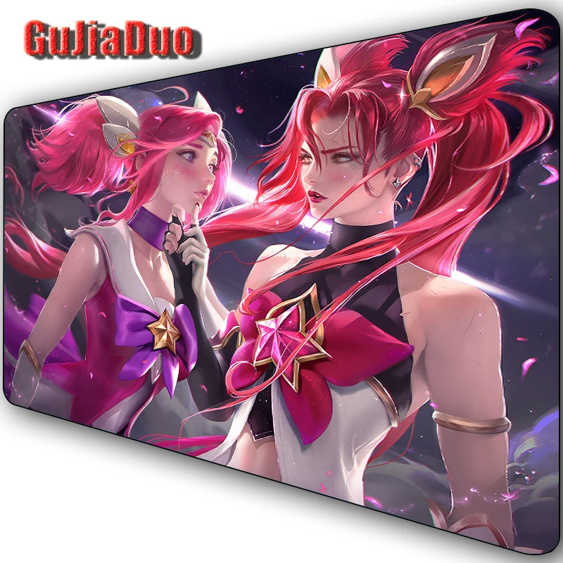 

League of Legends Star Guardian Comic Mouse Pad Laptop Table Desk Mat Anti Slip Gaming Hoom Accessories Kawaii PC Anime Mousepad