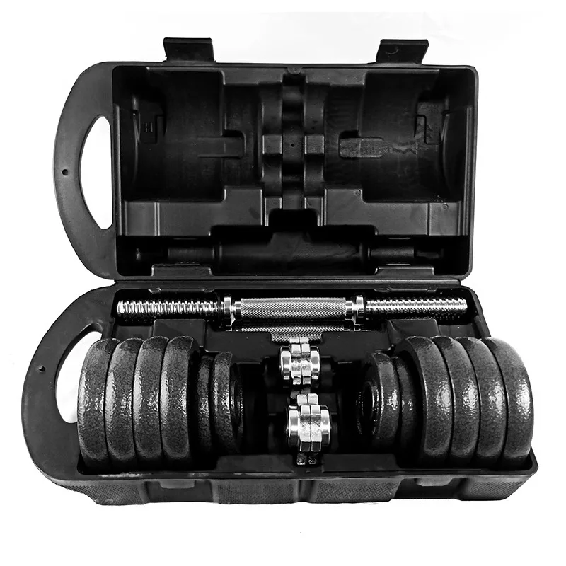 Multi-functional Adjustable Dumbbell Barbell Set 10KG Weight Lift Fitness Equipment
