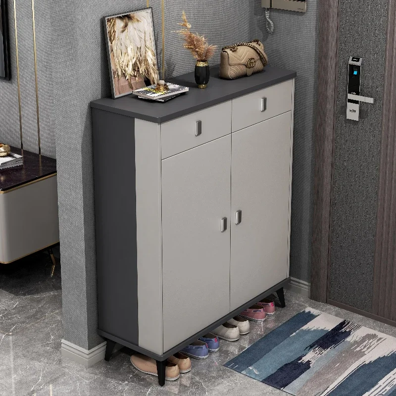 

Large Capacity Entryway Shoe Cabinet Modern Hallway Storage High Quality Shoe Cabinet Organizer Luxury Szafka Na Buty Furniture