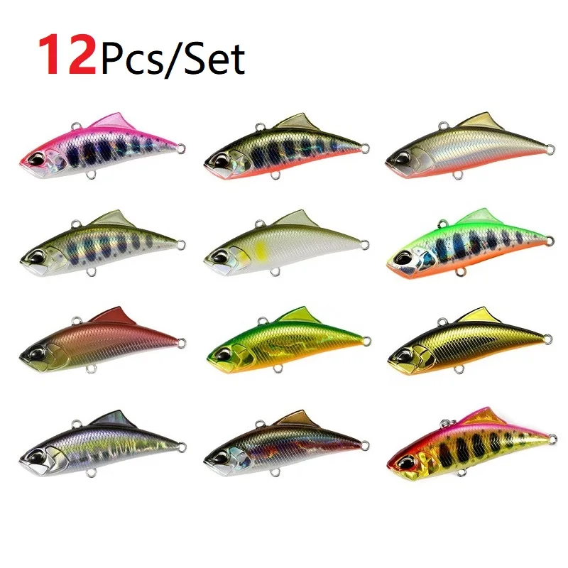 

45mm 5.3g vib fishing lures sinking Vibration fishing bait whopper plopper swimbait ascesorios pesca isca artificial jerkbait