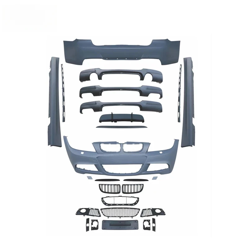 

3 Series PRE LCI E90 Upgrade LCI E90 Sport Front bumper Grille Rear bumper Side Skirts Body Kit Bodykit