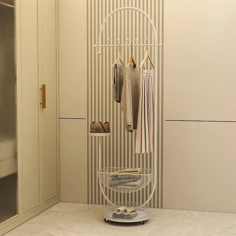 

Hotel European Coat Rack Elegant Boutique Recamera Creative Fashionable Coat Rack Idea Luxury Perchero De Ropa Hallway Furniture