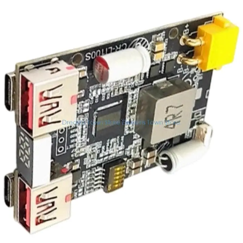 HX6A High Efficiency 5-20V 2-7S 100W Charging Module Fast Charging Mobile Power Motherboard Support Battery