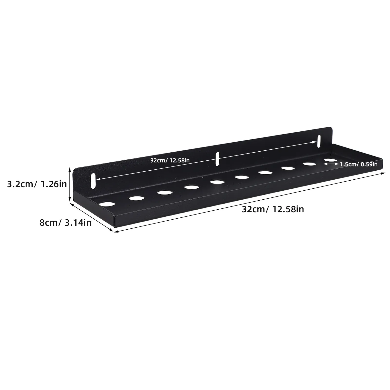 25-Hole Wall Mounted Screwdriv - огляд і ціна Workshop Tools Organizer