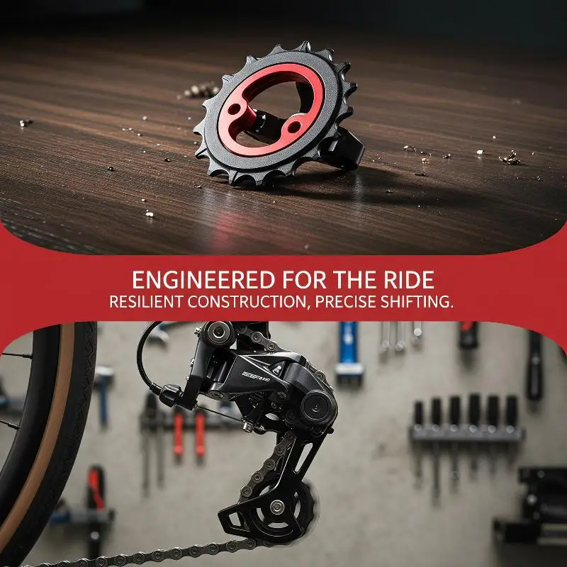 Fahrrad-Schaltwerk-Laufrad, staubdicht, Nylon, 11T, für Rennräder, tägliche Reparatur, Upgrade, Ersatzteile – Detail 3