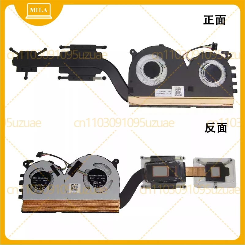 

New CPU Cooling Heatsink Fan Radiator for Xiaomi Mi Air 13.3 460.0du02.0002.A02 EG50040S1-CD50-S9A 161301 FC FB