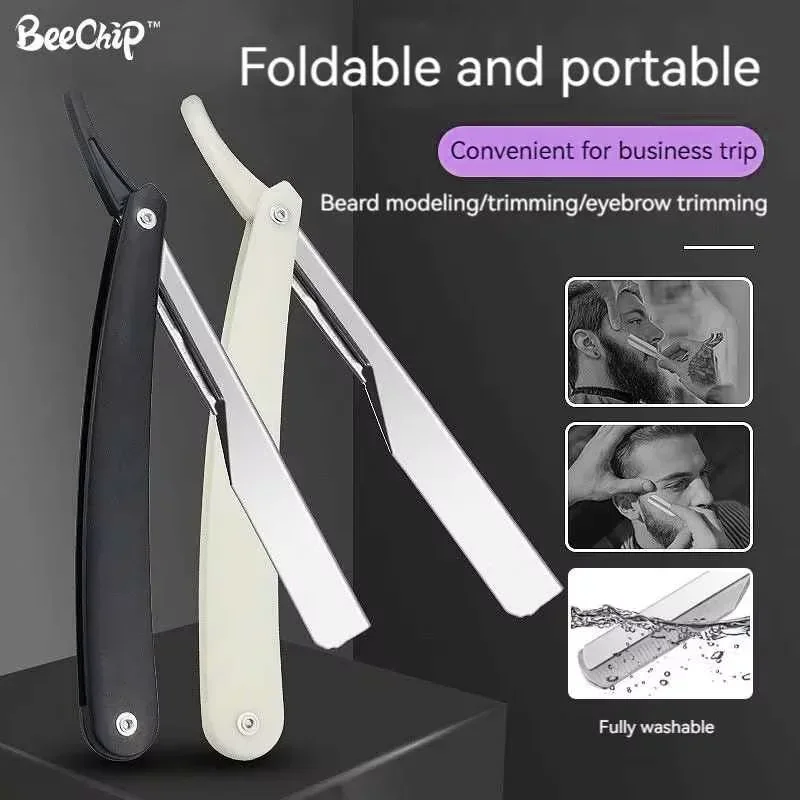 

Folding Portable Manual Razor Hairdressing Accessories Hairdressing For Beginners Suitable For Women Eyebrow Razor Safety Razor