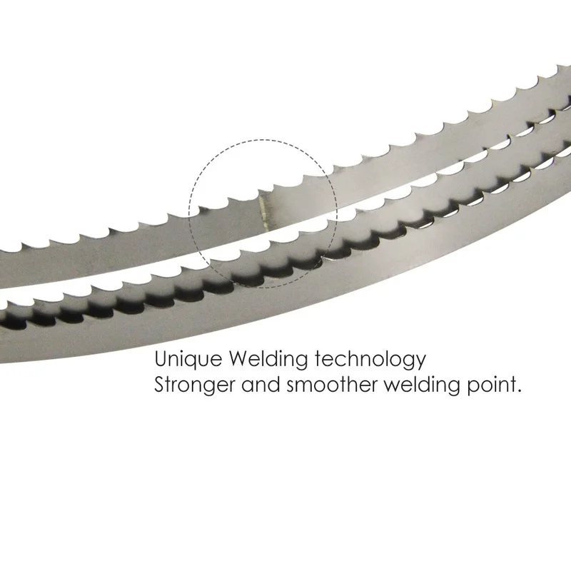 2pcs For Band Saw Draper Charnwood Metabo BAS250 Cutting Wood Metal Plastic 67-3/8” 1712mm Bandsaw Blade 1712x6.35x0.35mm TPI 6