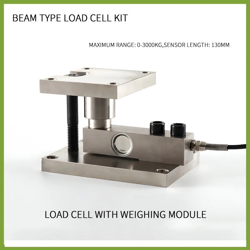 Load Cell Sensor with Weighing Platform Module,Dynamometry Weighbridge Pressure Weighing Belt Scale Reactor