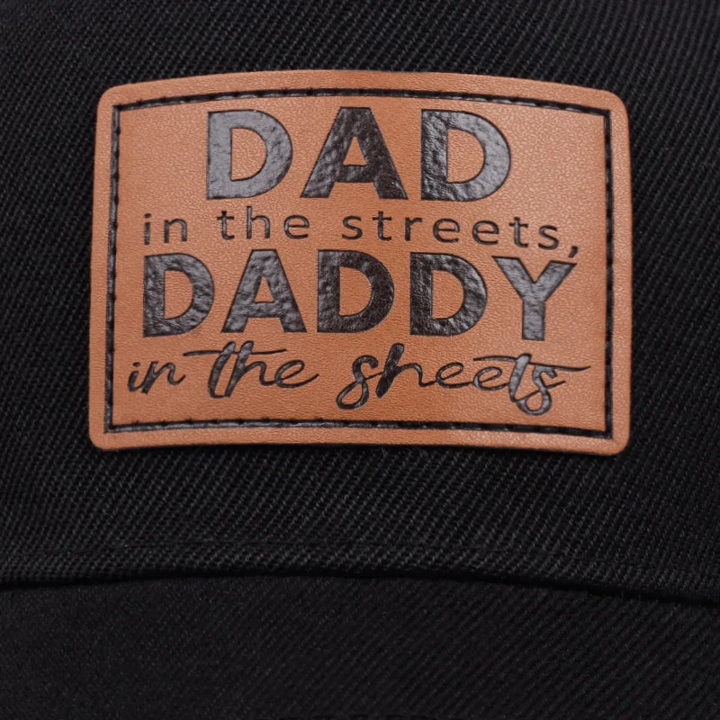 Dad Embroidery Baseball Caps for Men 2024 Summer Breathable Mesh Trucker Hats for Men Adjustable Golf Cap Male Gifts for Dad