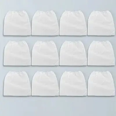 

12Pcs Dust Collector Bag for Nail Drill Machine Leak-Proof Design Manicure Dust Pouch Ideal for Professional Nail Art Supply
