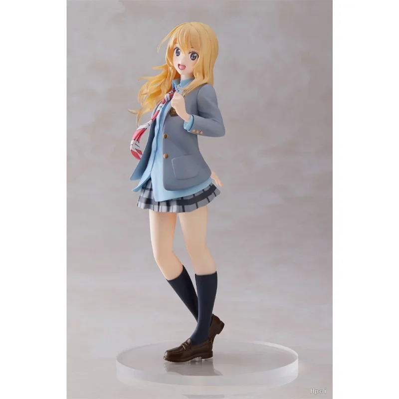 Taito Original Coreful Your Lie in April Miyazono Kawori Anime Action Figure Toys for Boys Girls Kids Children Birthday Gifts