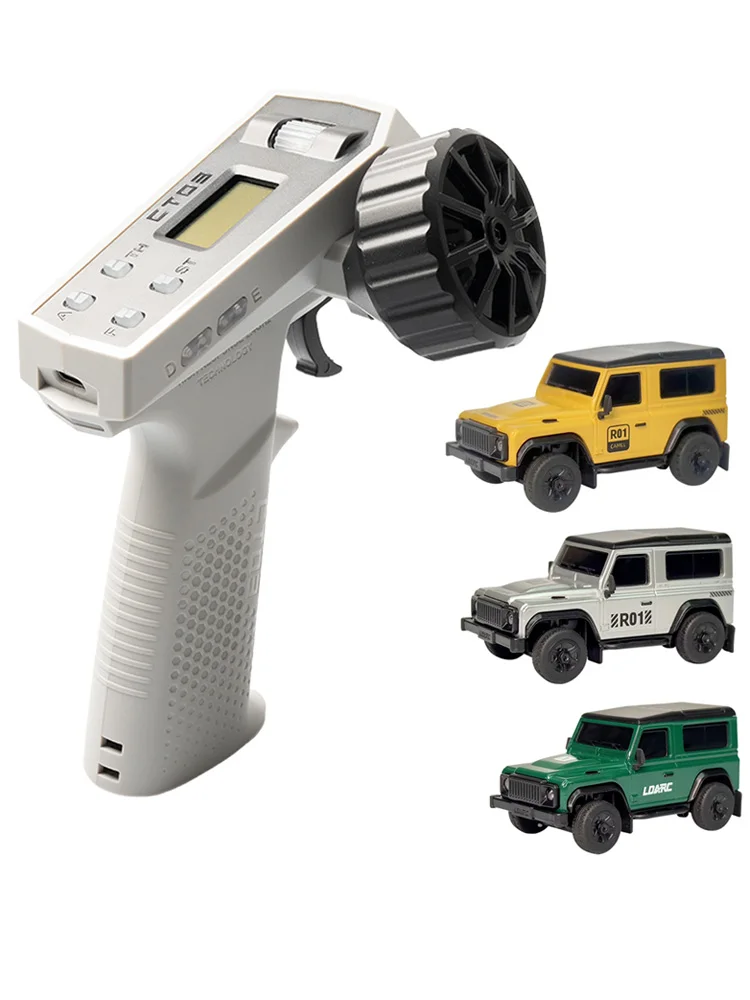 LDARC 1/64 RC Auto R01 RTR SUV 2WD Hobby Modellen Klaar om te racen Mini afstandsbediening Voertuigen Speelgoed voor Kinderen volwassenen jongen geschenken - afbeelding 2