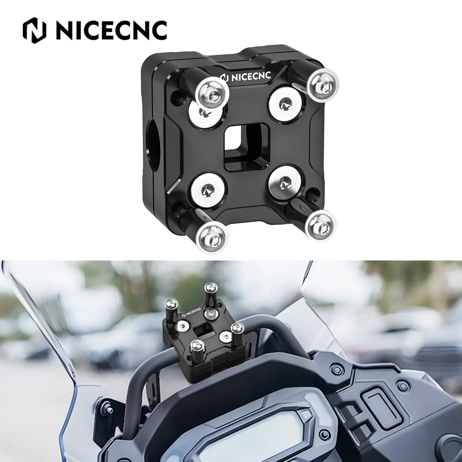 

For Kawasaki KLR650 KLR 650 2022-2023 GPS Holder Bar Clamp Phone Mount For Motorcycle Motocross Motorbike 14MM Handlebar