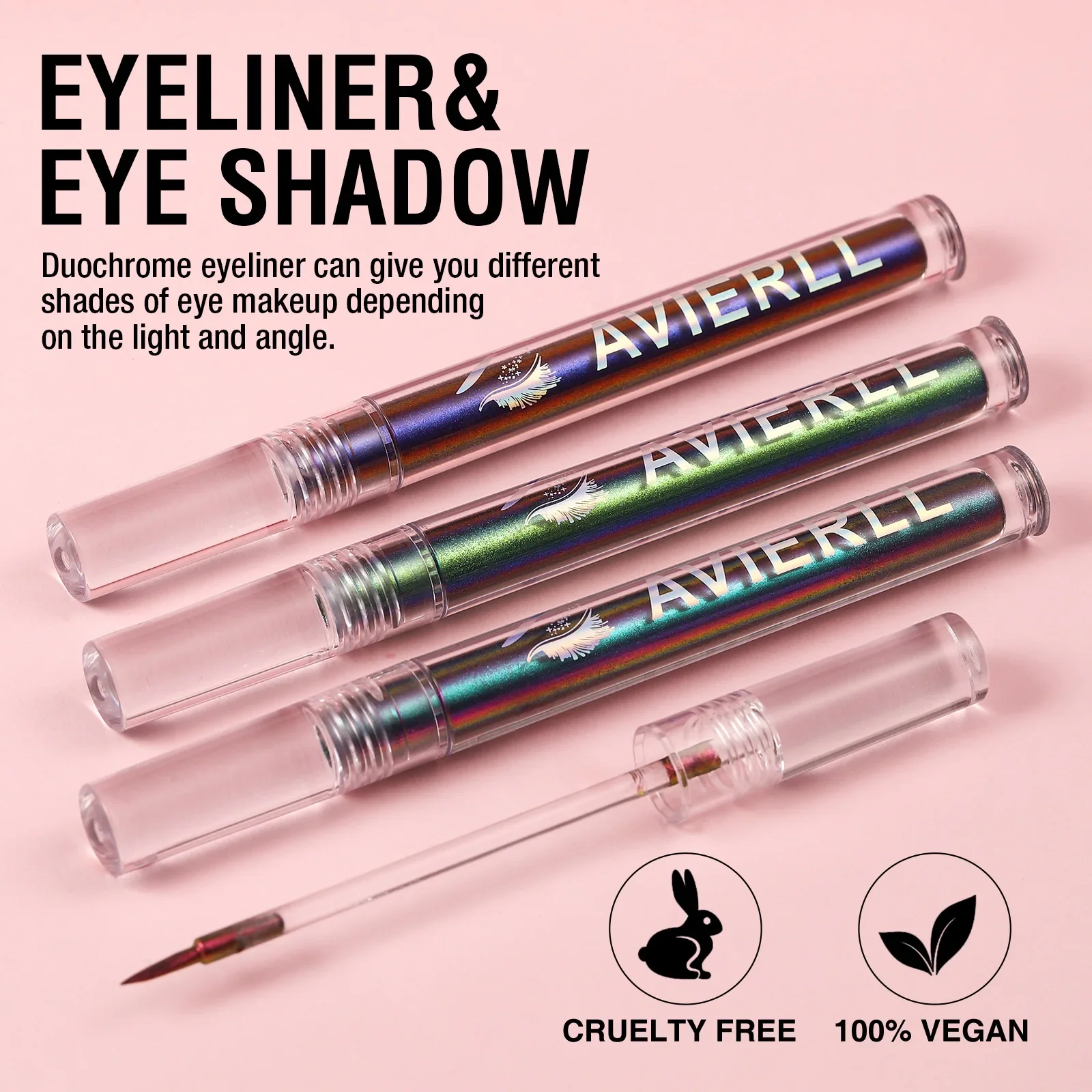 Color Changing Chameleon Eyeliner – Optical Effect, Long-lasting, Waterproof, Smooth Application for Stunning Eyes