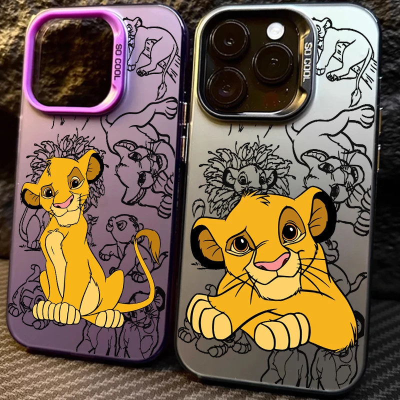 

Disney Simba Lion King For Redmi Note 13 12 12S 11 11S 11E 10 10T 10S 9C 9T Pro Plus Max Lite 5G Colorful Silver Mobile Funda