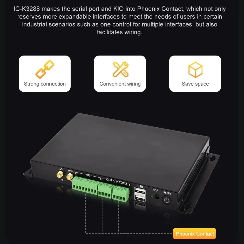 Liontron คอมพิวเตอร์ขนาดเล็ก Rockchip BT5คอมพิวเตอร์ขนาดเล็ก USB 4K HDMI คอมพิวเตอร์ขนาดเล็กอุตสาหกรรมแบบไม่มีพัดลมสำหรับอุปกรณ์คำนวณขอบ