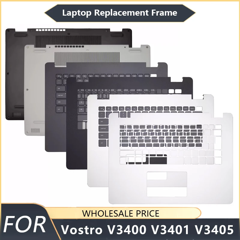 

Новинка для Dell Vostro V3400 V3401 V3405, рамки для ноутбуков, задняя крышка ЖК-дисплея, передняя панель, упор для рук, нижняя часть корпуса, клавиатура США