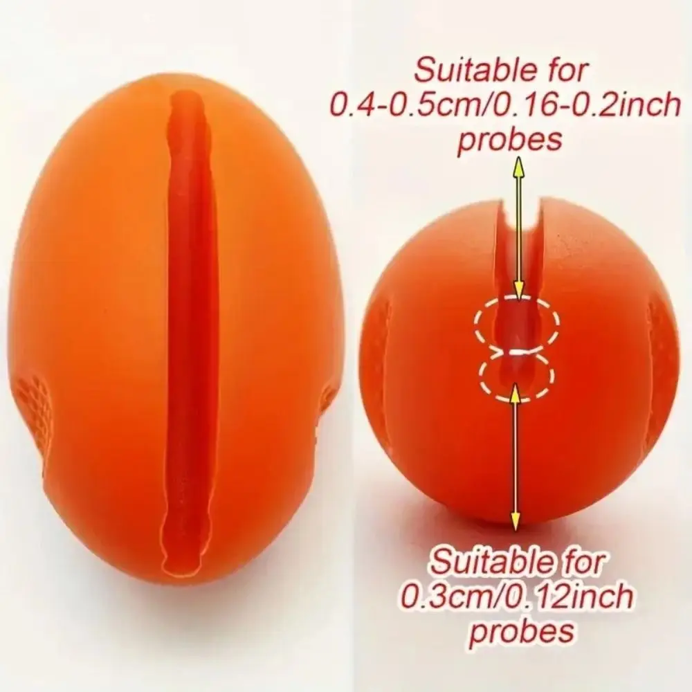 Food Grade Silicone Thermometer Probe Clip Probe Fixing Design Pot Edge Clamp Pot Side Bracket Anti Scald Feature