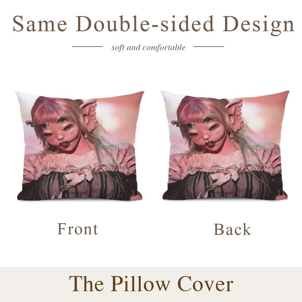 Cushion Cover  Home Decor Sofa Pillow M-Melanie:Martinez Home Pillowcase