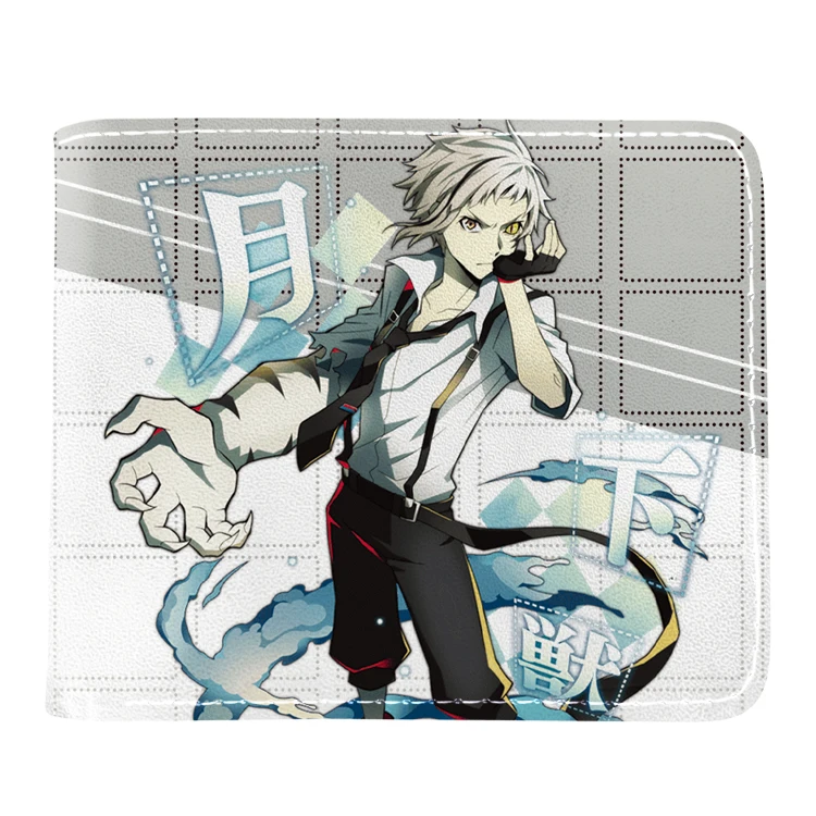 Anime-Geldbörse von Bungo Stray Dogs Nakajima Atsushi, kurze Bilfold-Geldbörse, Clip-Geldbörse für Jungen und Mädchen, trendiges Geschenk – Detail 21