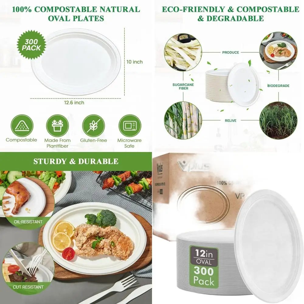 12 Biodegradable Ov… - image
