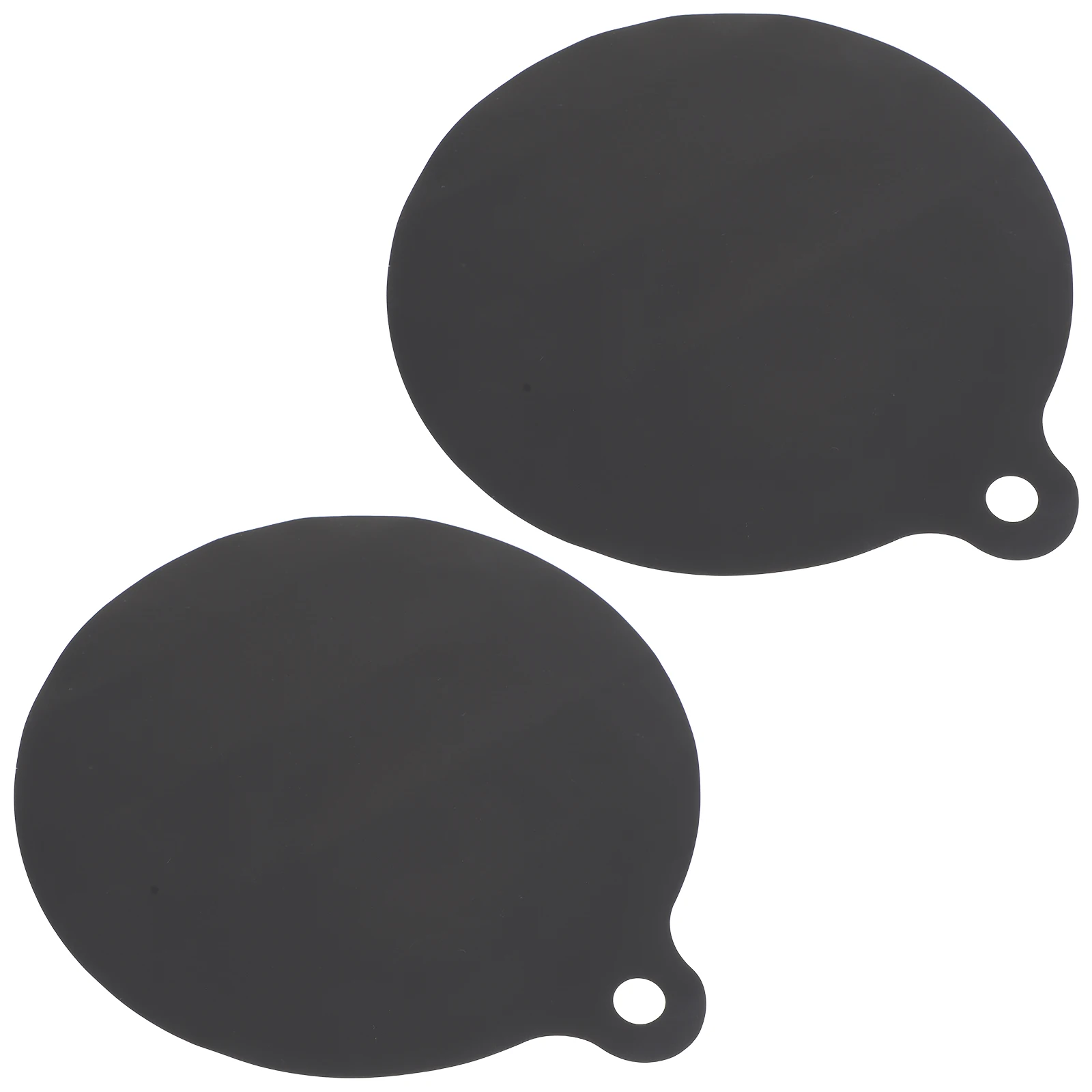 

2 Pcs Heat resistant Silicone Induction Cooker Mat 240x270mm Protective Pad Fiberglass Non slip Kitchen Tool Easy Clean