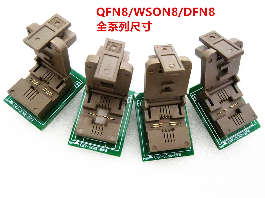 USON8/DFN8/QFN8/DFN8/WSON8 aging test socket test socket IC programming socket programming socket