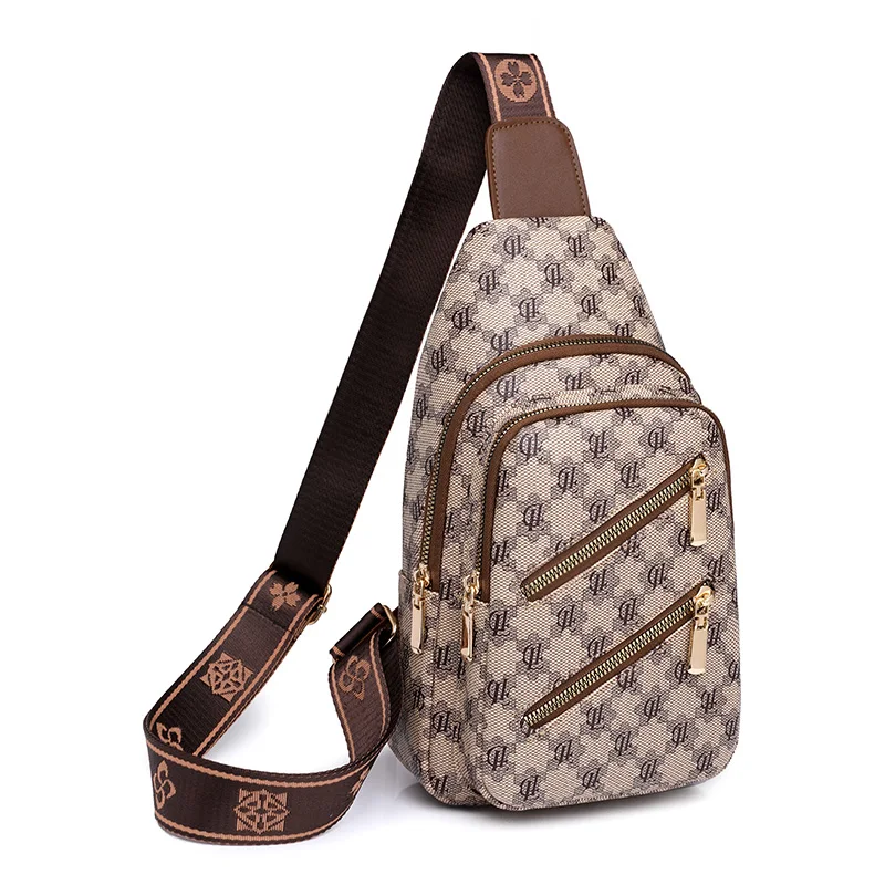 

Дизайнерские нагрудные сумки для женщин Сумки Кожаная сумка через плечо Роскошная женская сумка на ремне Нагрудная сумка Короткие дорожные сумки на плечо