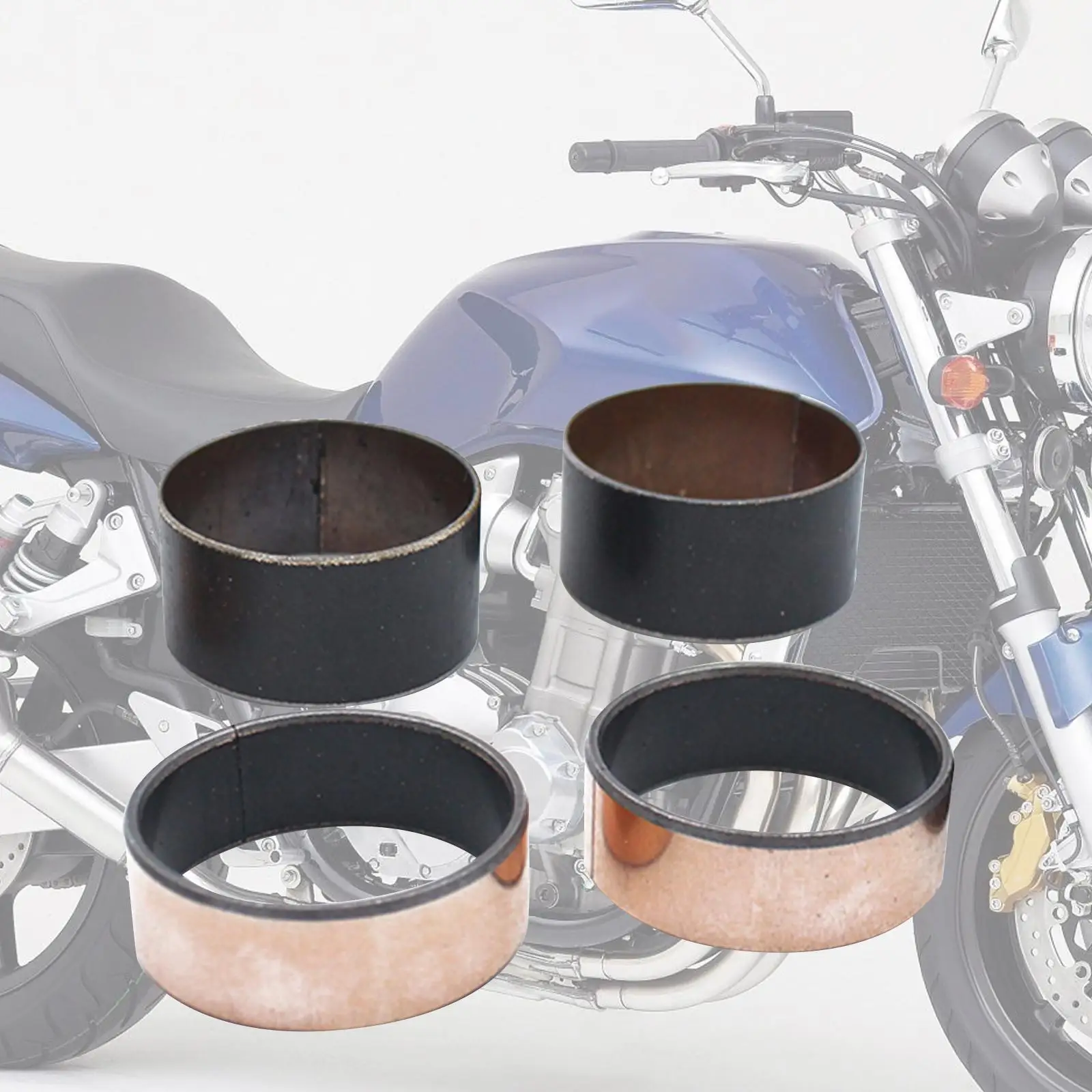Metal Absorbers Sleeve Rings 36mm Shock Set Up Down Replacement Copper Rings for Motorcycle Spare Parts