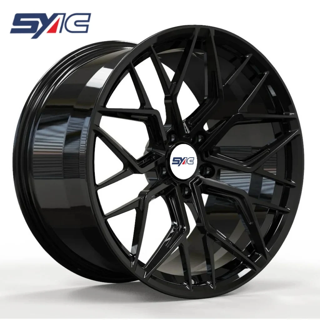 SYAC 17-21 Inch 5*100 5*112 5*114.3 5*120 5*127 Forged Aluminum Alloy Wheel Hubs Wear-Resistant Wheel Rims For Passenger Cars