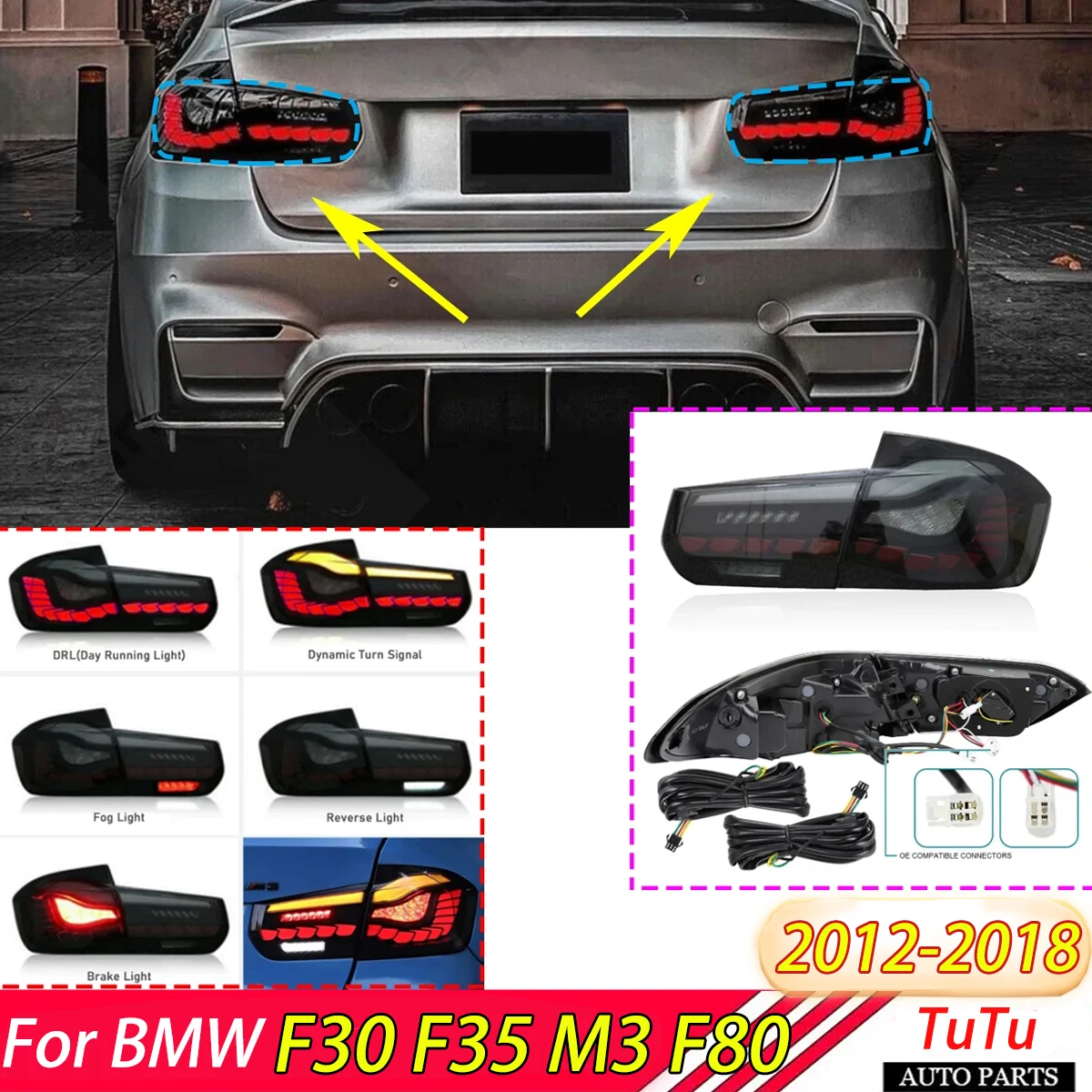 Rear Tail Lights Fo…