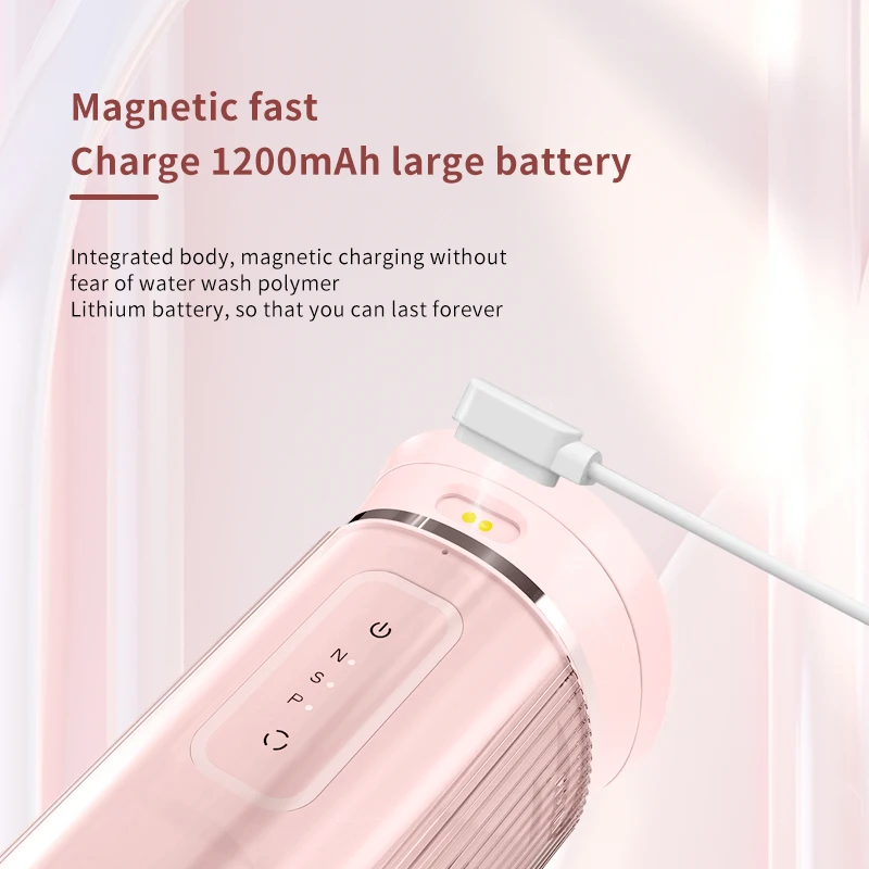 Irrigator dental water pick Magnetic fast charge 4 Jet Tip 200ml 3 Modes  Visible Oral Irrigator Portable teeth cleaning tool