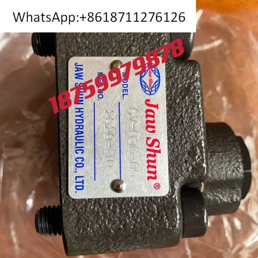 

Гидравлический угловой обратный клапан JIN SHUN CV-03G-05
