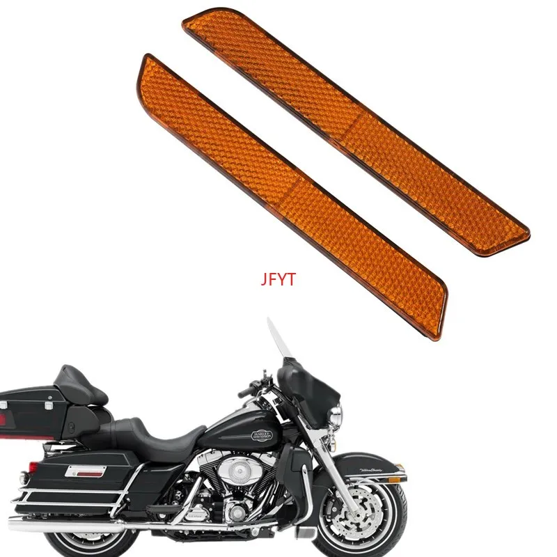 

Для Harley Touring Street Electra Glide 1994-2013 седельная сумка защелка видимость аксессуары для мотоциклов отражатель