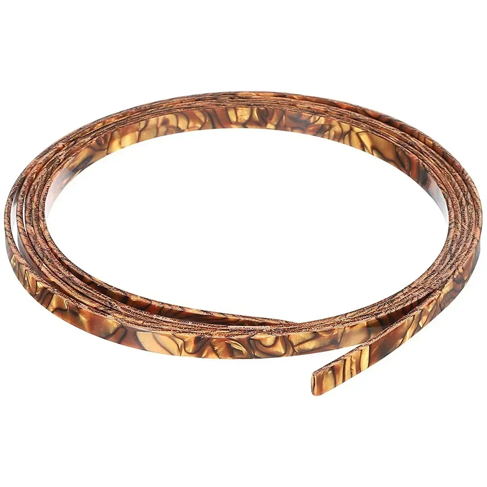 Wiązanie gitarowe Purfling Strip krawędź wykończenia wkładka szyi korpus narzędzie lutnicze dla 1600x6mm 1.5mm grubości celuloidowej akustycznej