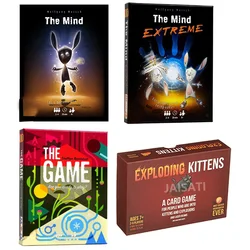 The Mind Extreme Twice Card Game, Speed Party Puzzle Board, Team Experience, Jogo interativo