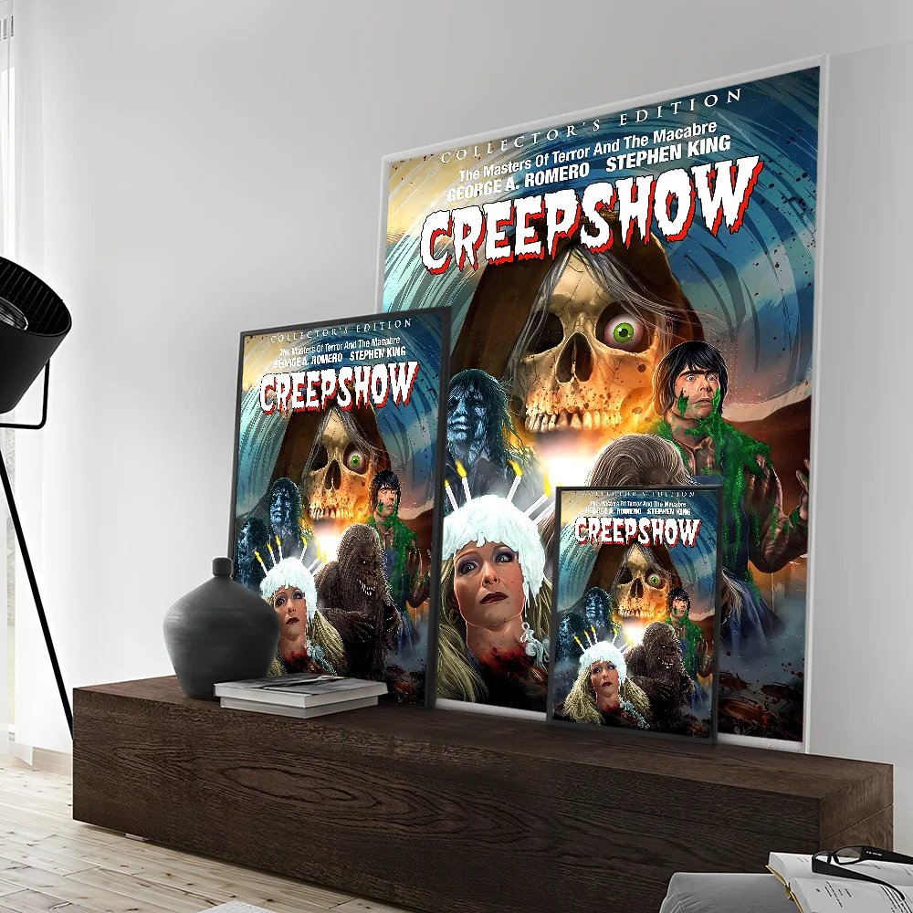 Creepshow Movie Good Quality Prints and Posters Waterproof Paper Sticker Coffee House Bar Posters Wall Stickers